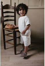 Levv LS262BRUUN AOP Off White Stripe