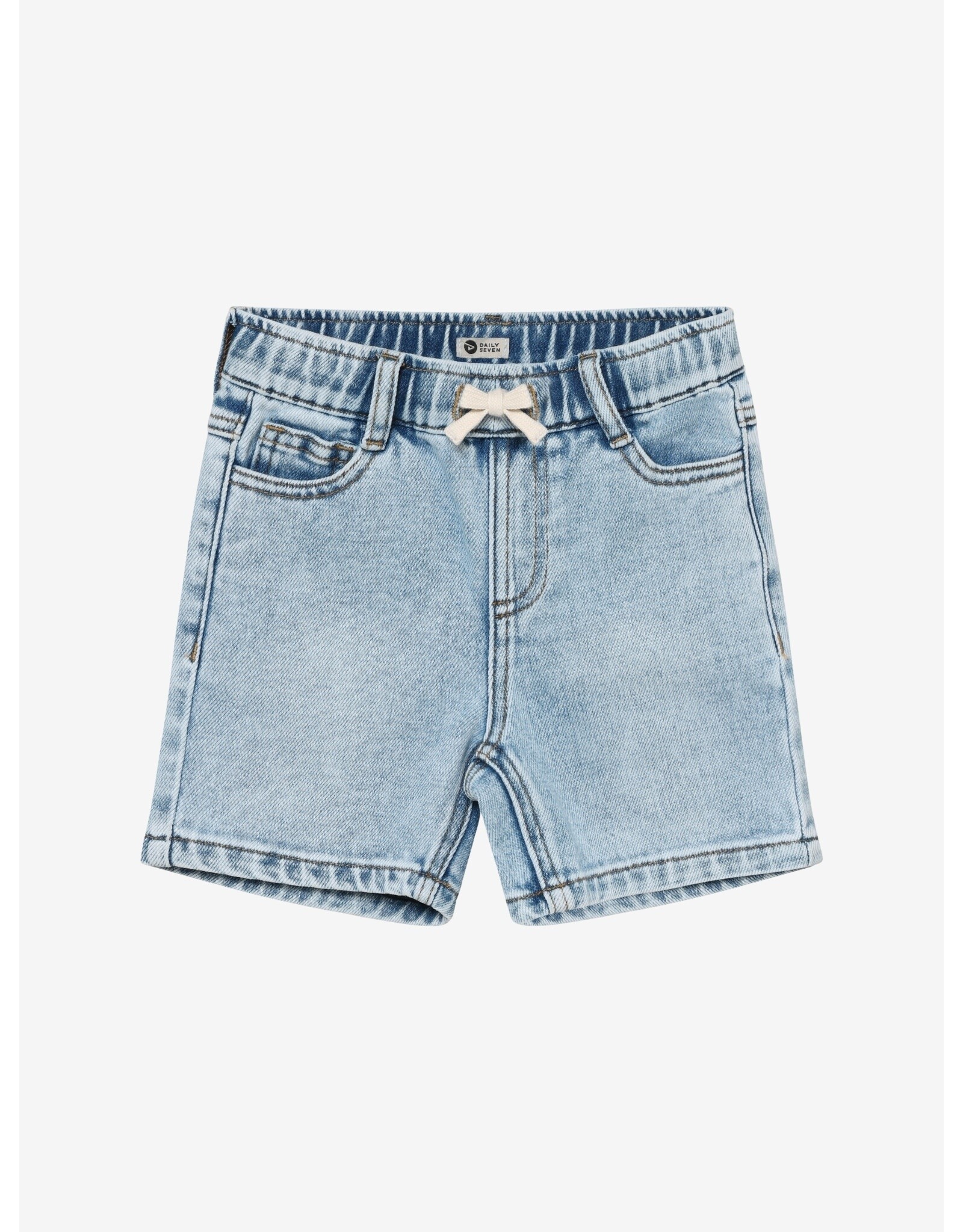 Daily7 Denim Baggy Shorts Blue Denim