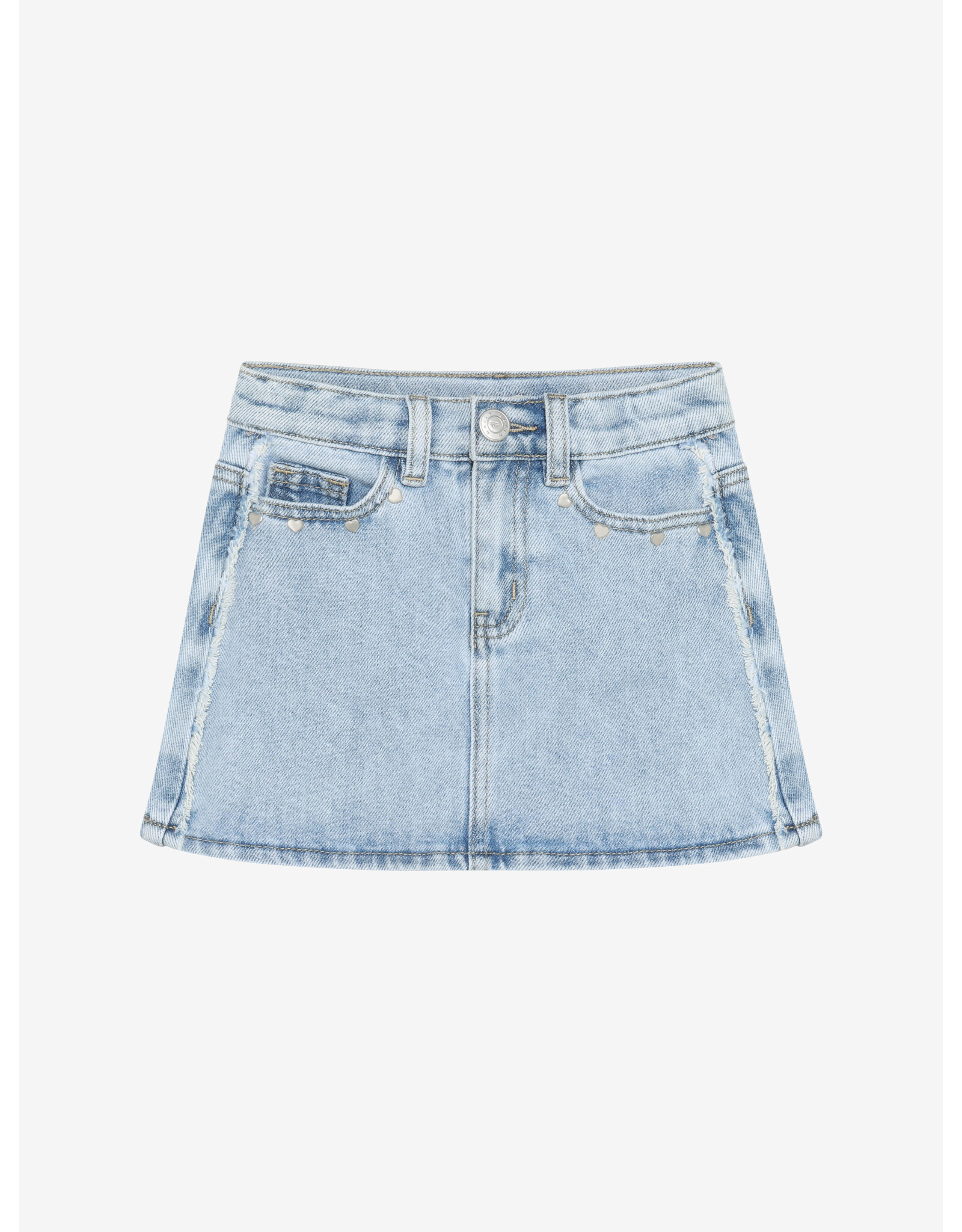 Daily7 Denim Skirt Light Blue Denim ss26