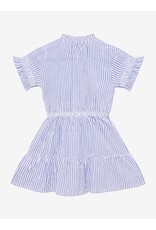 Daily7 Dress Stripe Ruffle Lolite