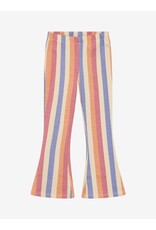 Daily7 Flared Legging Striped Heather Rose