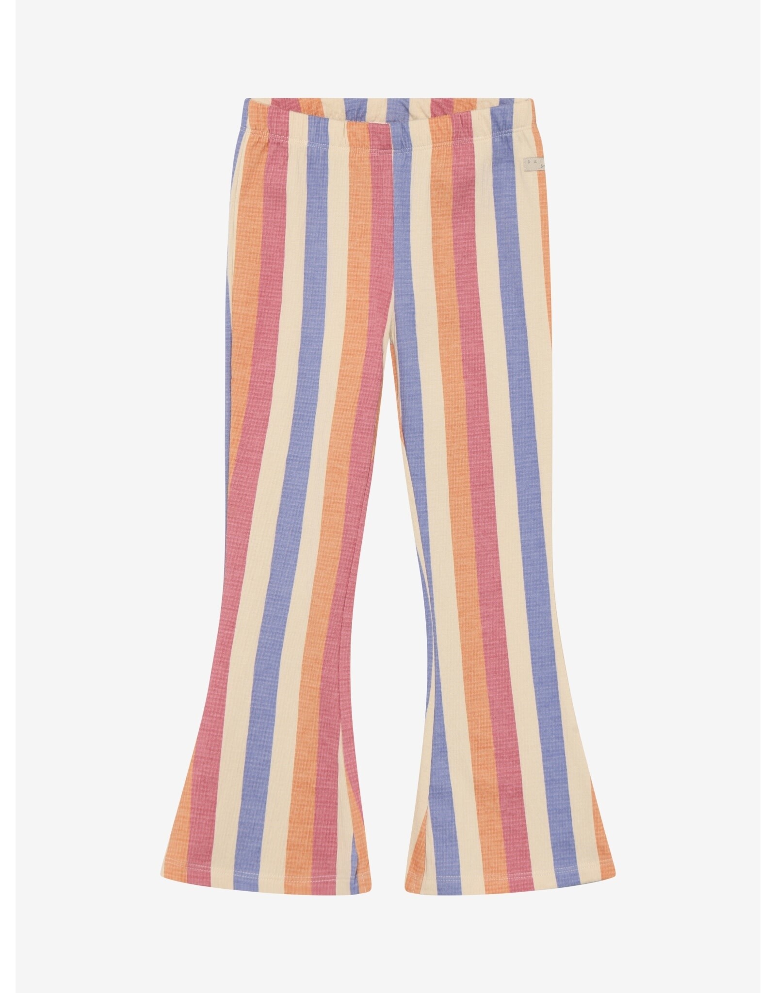 Daily7 Flared Legging Striped Heather Rose