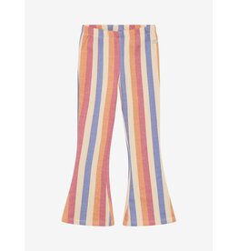 Daily7 Flared Legging Striped Heather Rose
