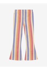 Daily7 Flared Legging Striped Heather Rose
