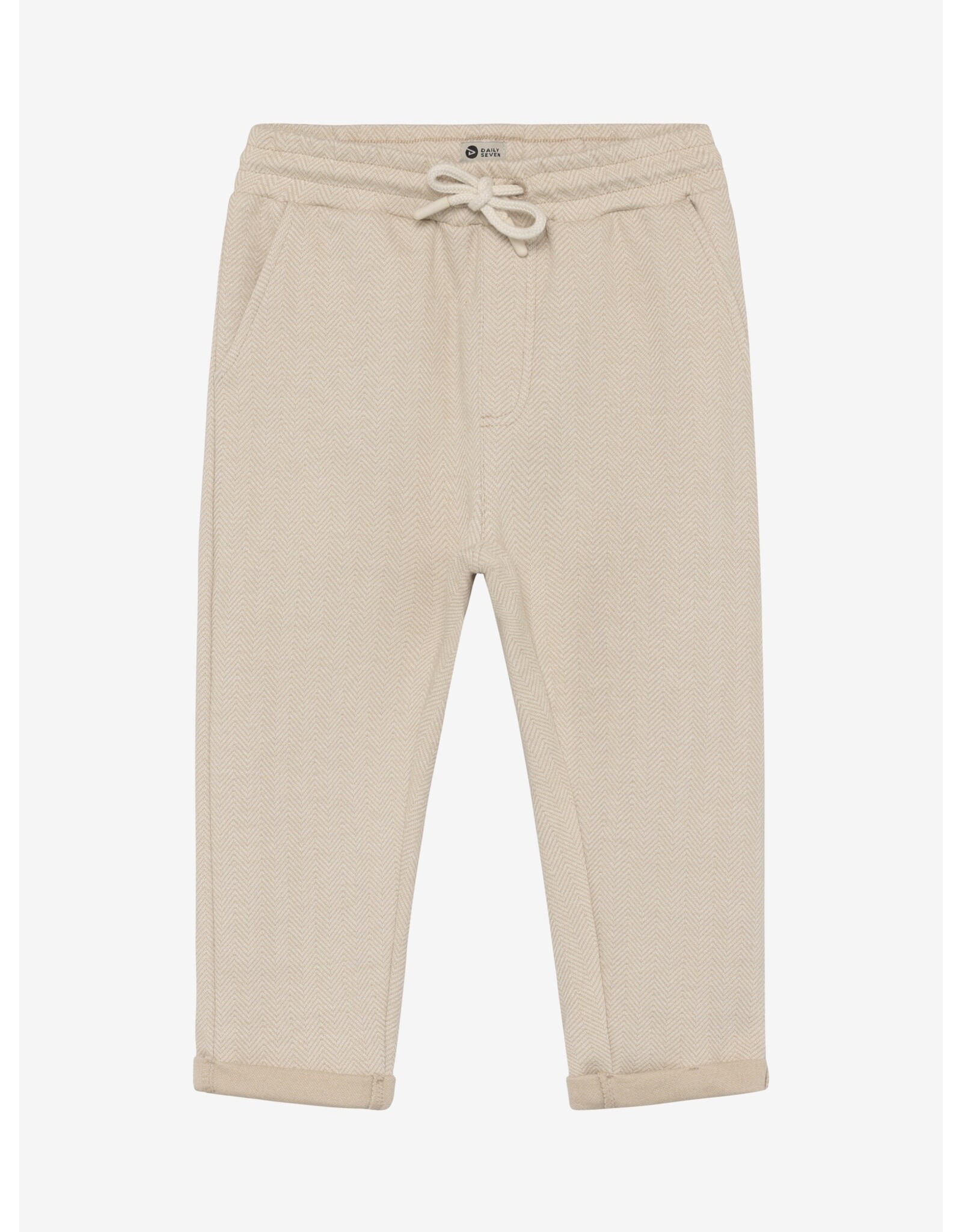 Daily7 Herringbone Pants Latte Sand