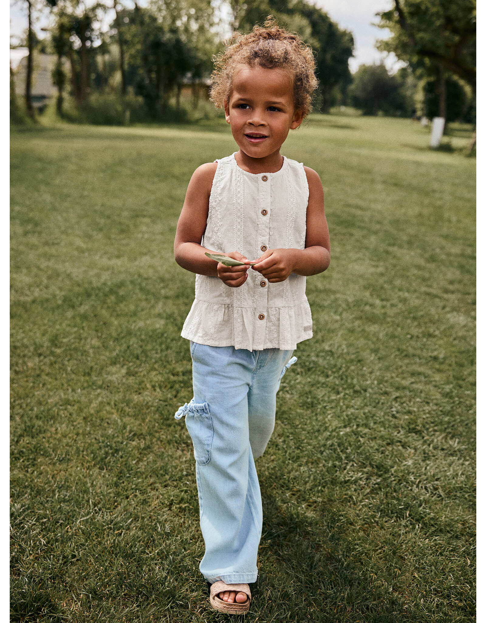 Daily7 Light weight Denim Pants Light Denim Blue ss26