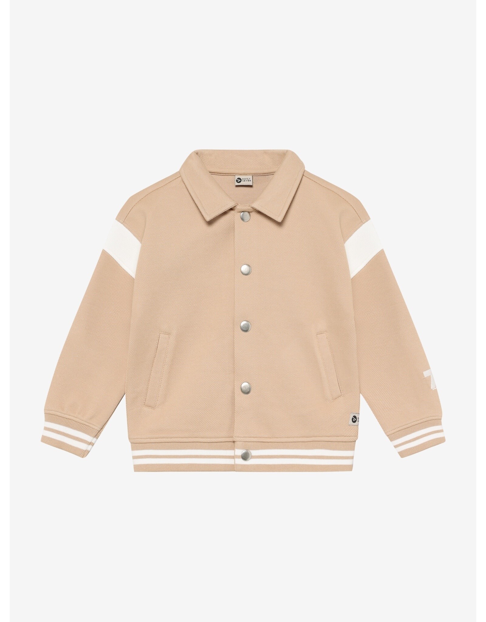 Daily7 Oversized Bomberjacket Latte Sand ss26