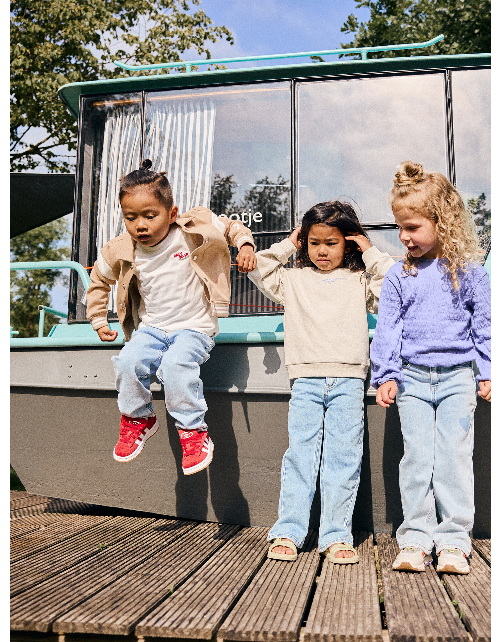 Daily7 Oversized Bomberjacket Latte Sand ss26