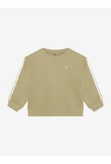 Daily7 Oversized Sweater Tape Pale Olive Green