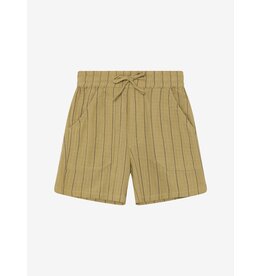 Daily7 Shorts Small Stripe Pale Olive Green