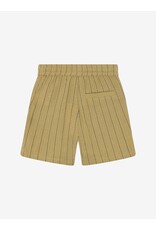 Daily7 Shorts Small Stripe Pale Olive Green