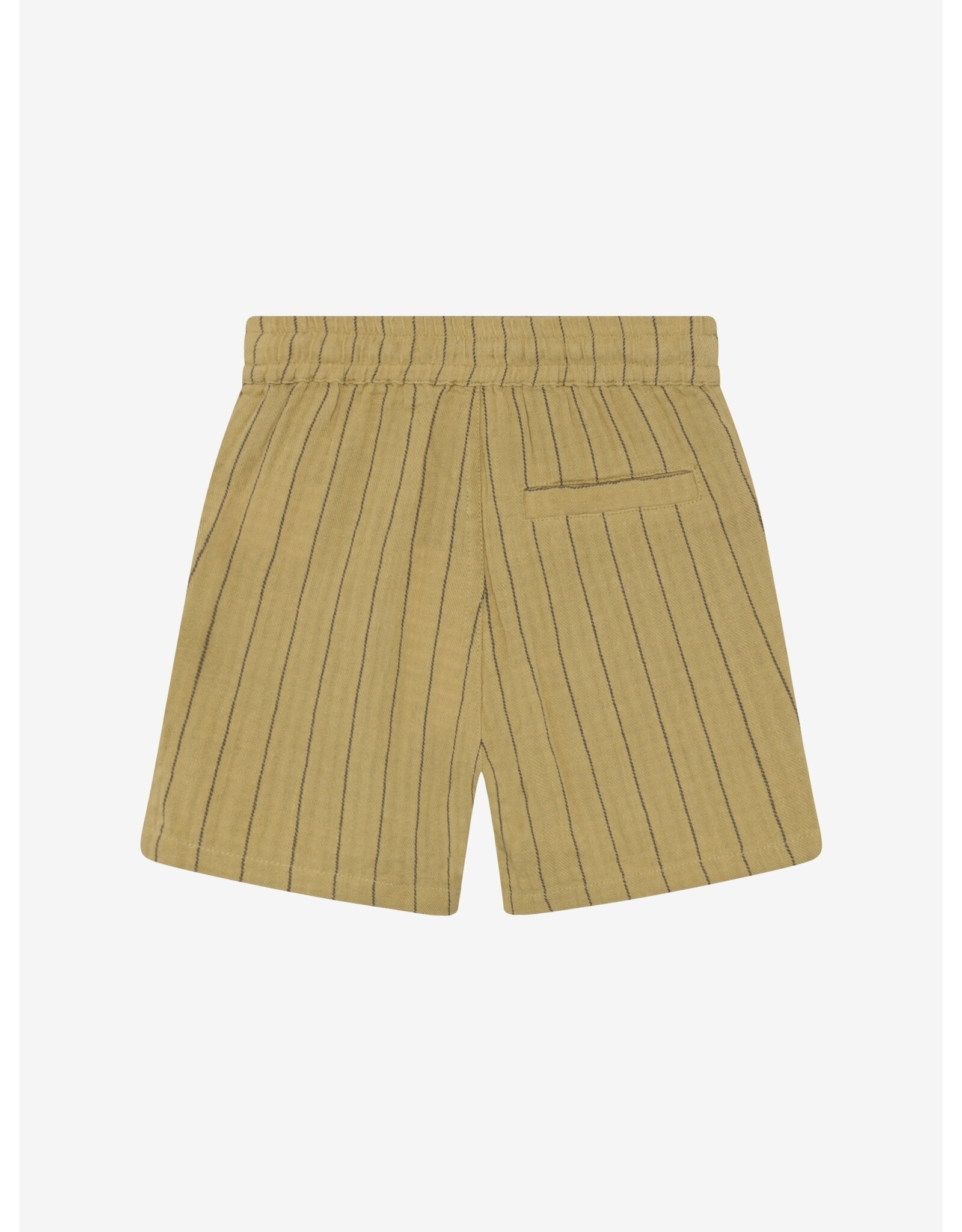 Daily7 Shorts Small Stripe Pale Olive Green