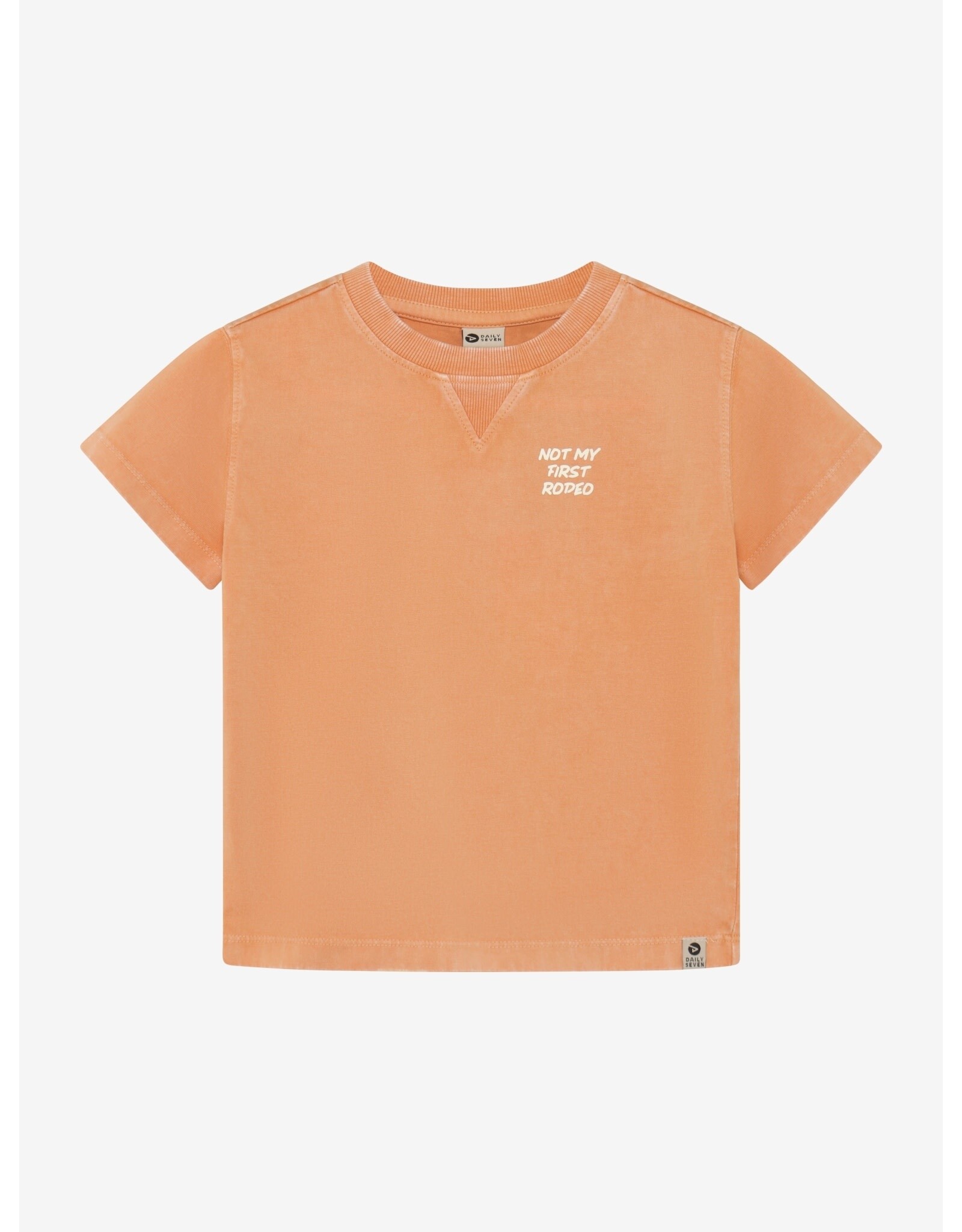 Daily7 T-shirt Backprint - Sandstone