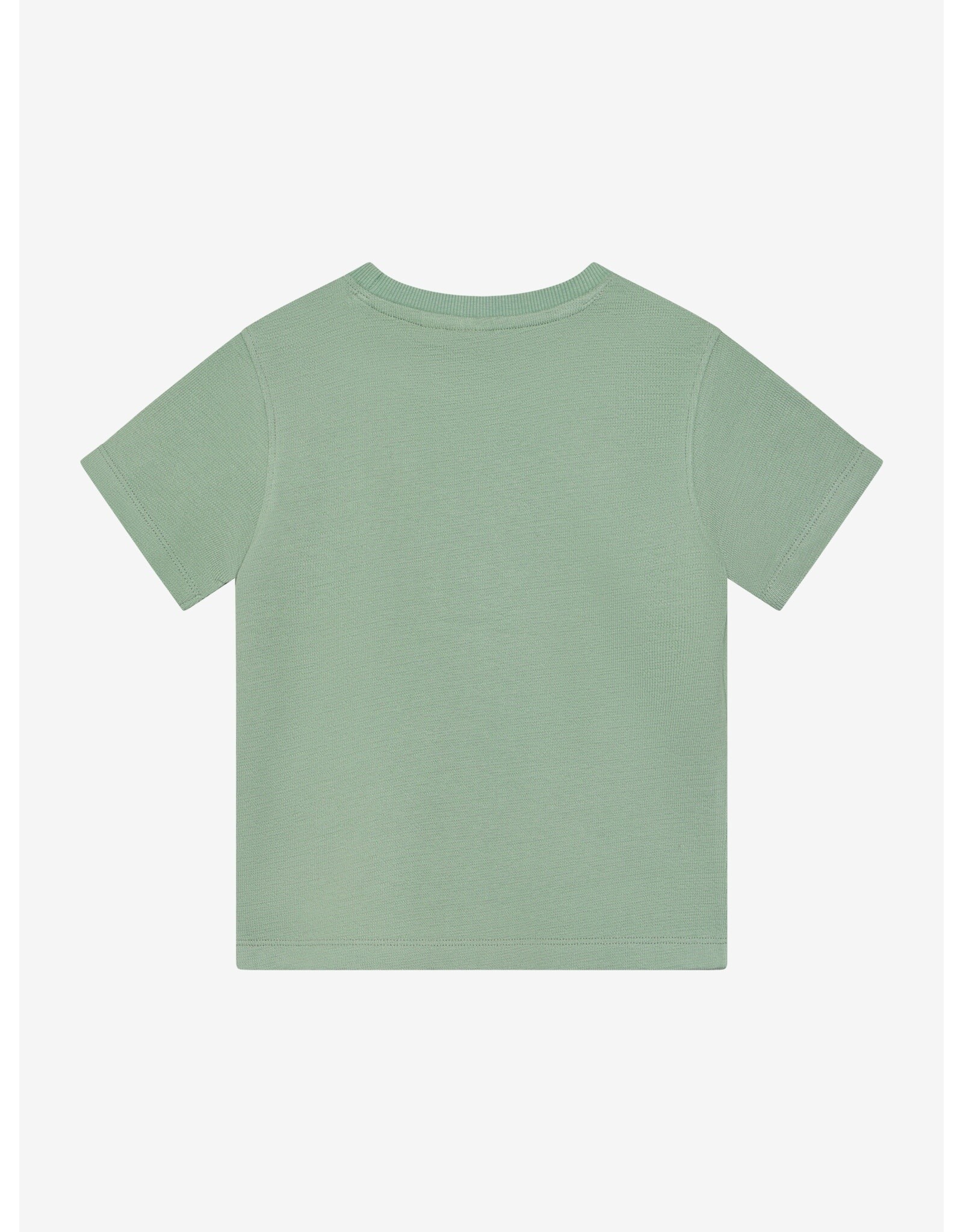 Daily7 T-shirt Basic Badge Green Milieu