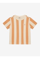 Daily7 T-shirt Big Stripe Sandstone
