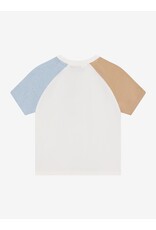 Daily7 T-shirt Contrast Egret