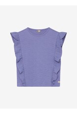 Daily7 T-shirt Ruffle Lolite