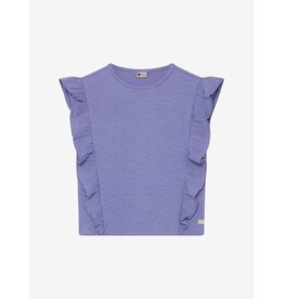 Daily7 T-shirt Ruffle Lolite