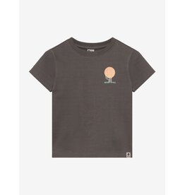 Daily7 T-shirt Structure Print Thunderstorm