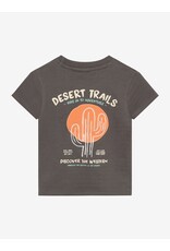 Daily7 T-shirt Structure Print Thunderstorm