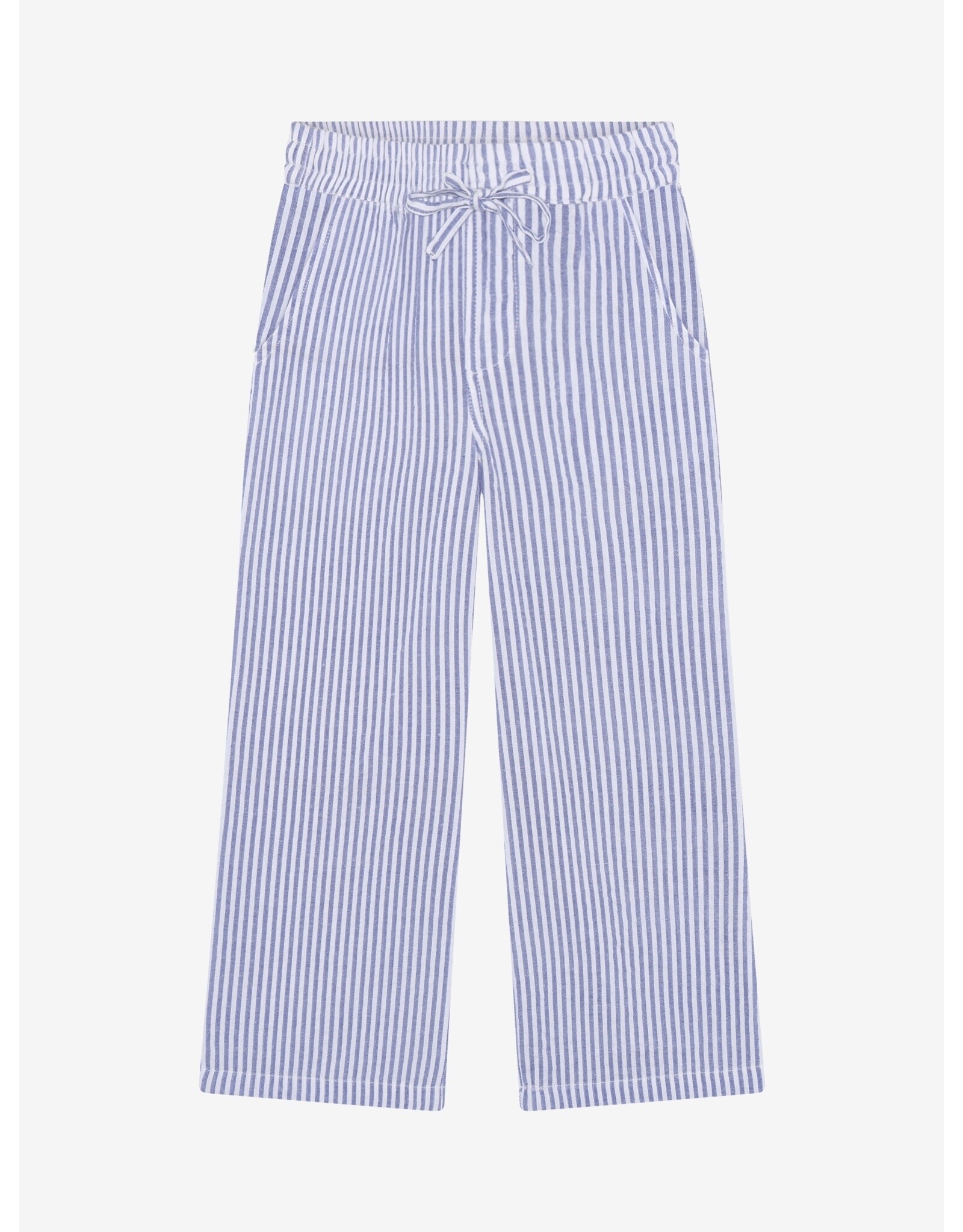Daily7 Wide Pants Striped Lolite