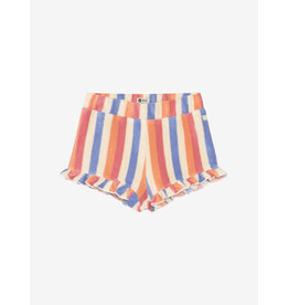 Daily7 Terry Shorts Striped Heather Rose