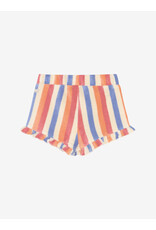 Daily7 Terry Shorts Striped Heather Rose