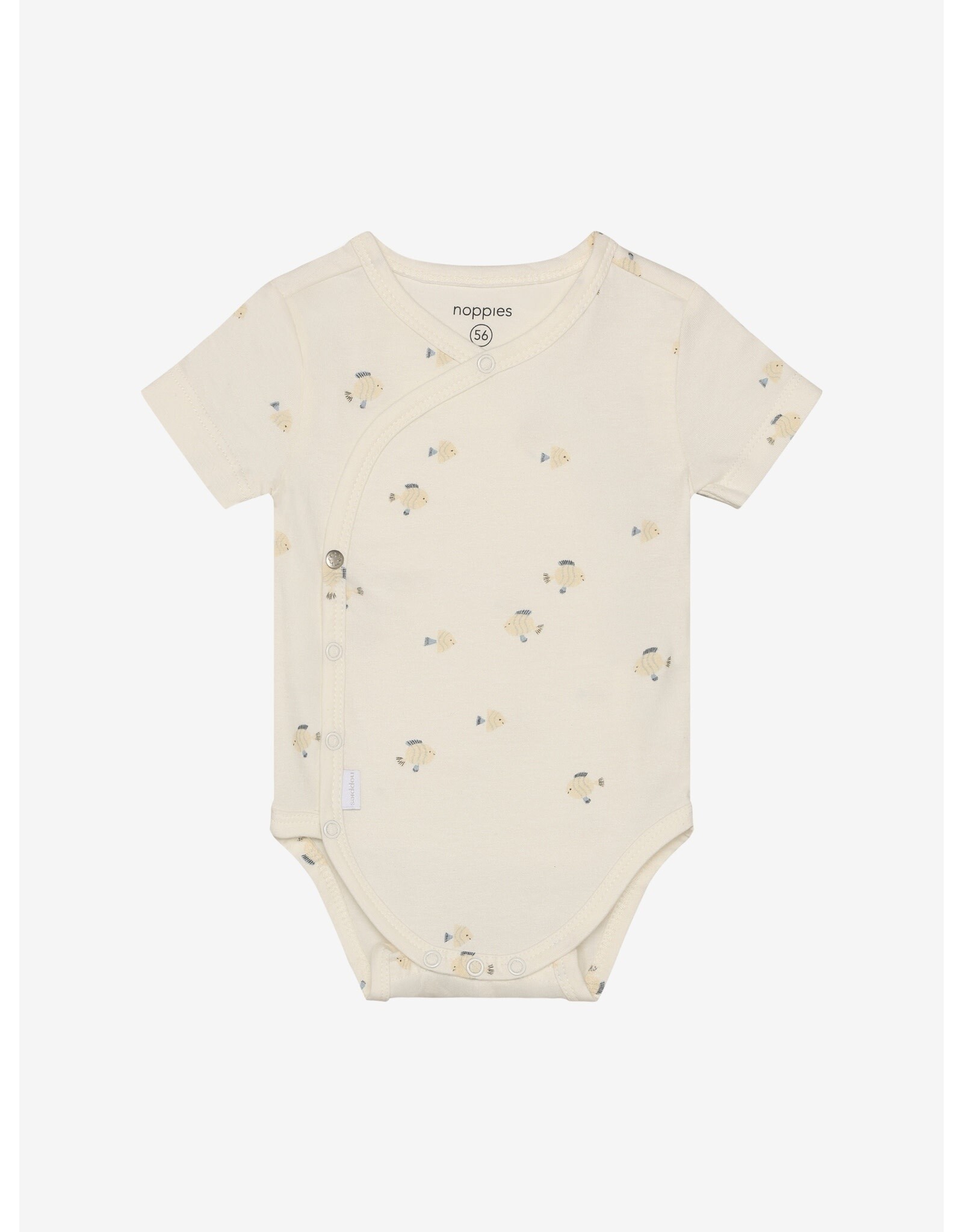 Noppies Romper SS AOP P707 Egret