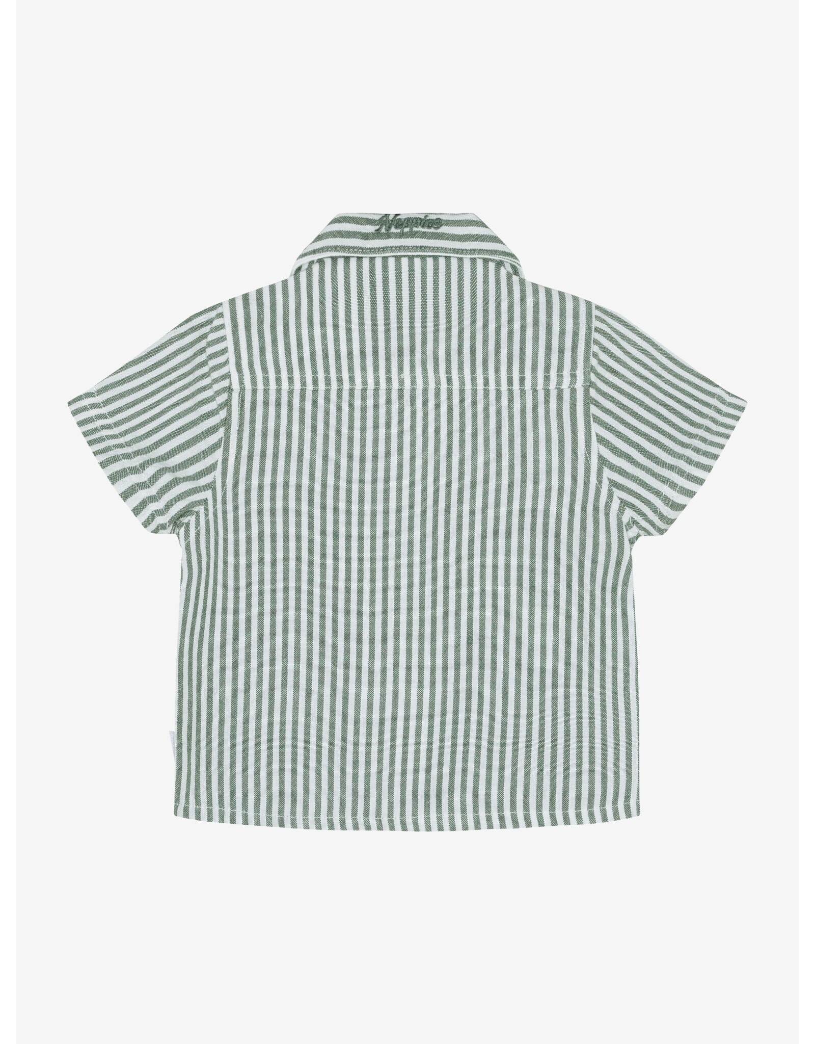 Noppies Shirt SS stripe N459 Laurel Wreath