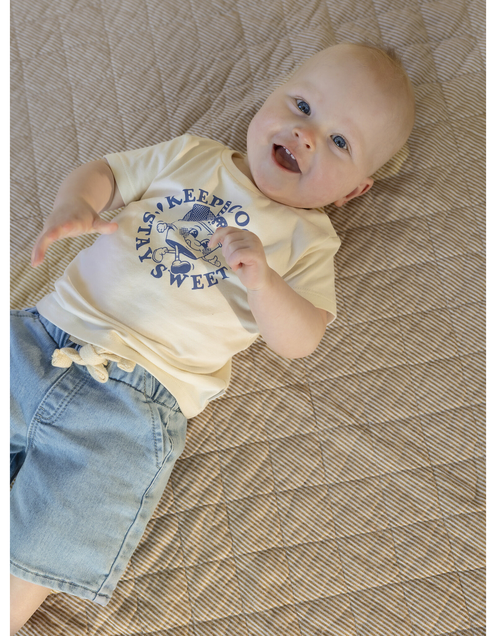 Noppies Shorts regular fit P045 Light Blue Wash