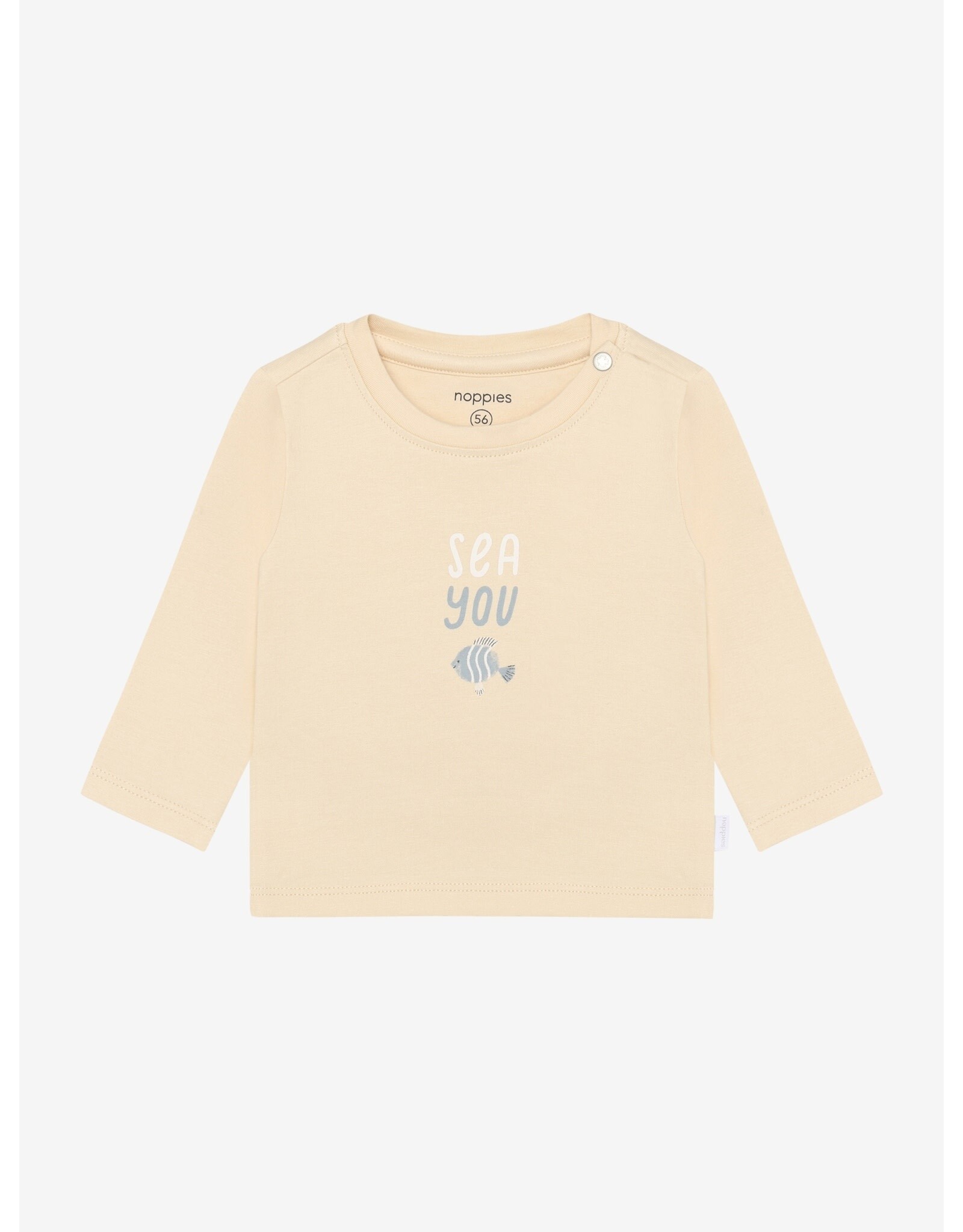 Noppies Tee LS N397 Wood Ash