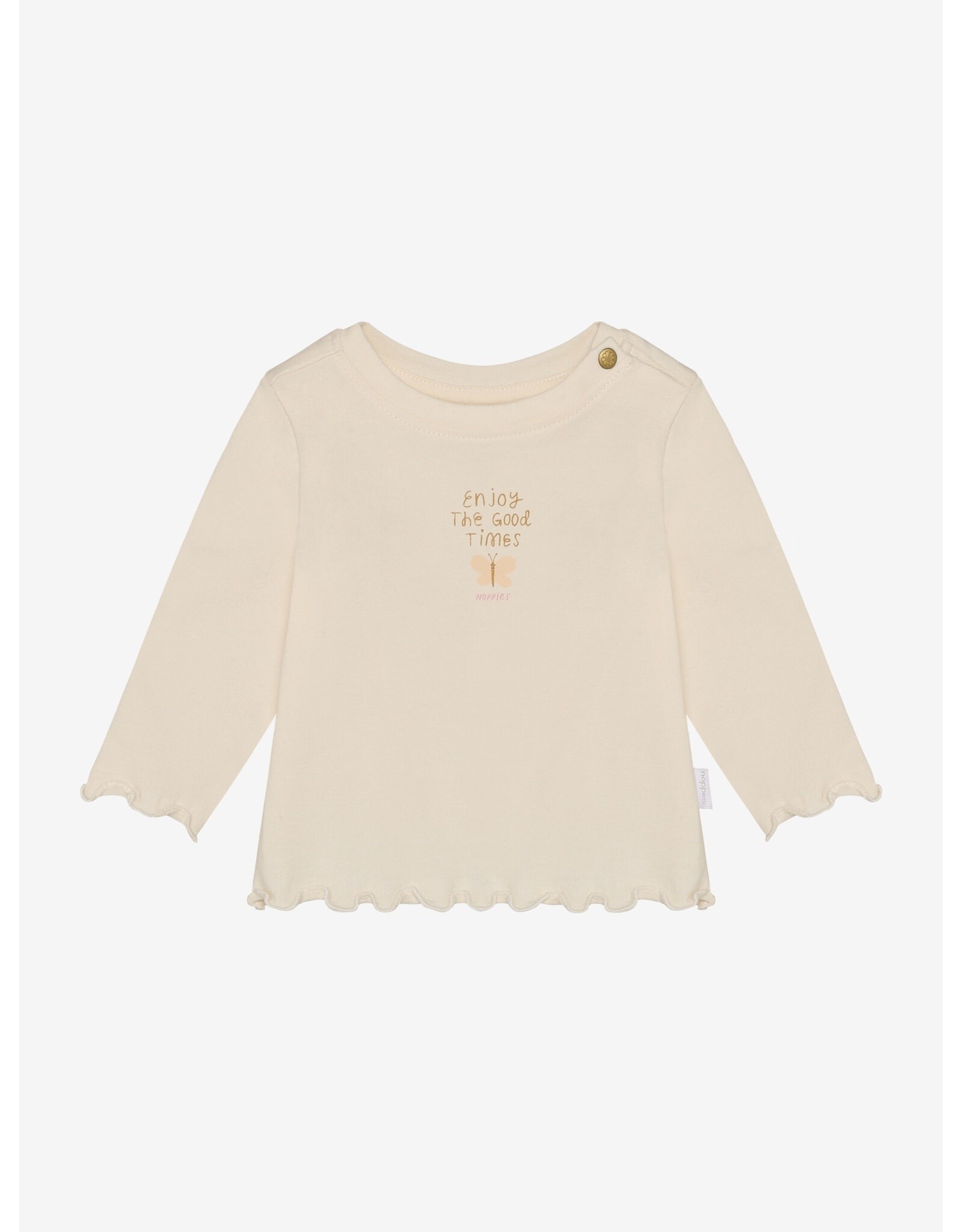 Noppies Tee LS P707 Egret