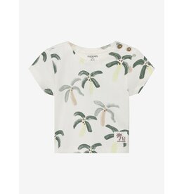 Noppies Tee SS AOP P707 Egret