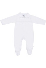 Klein Babygrow with feet White