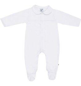 Klein Babygrow with feet White