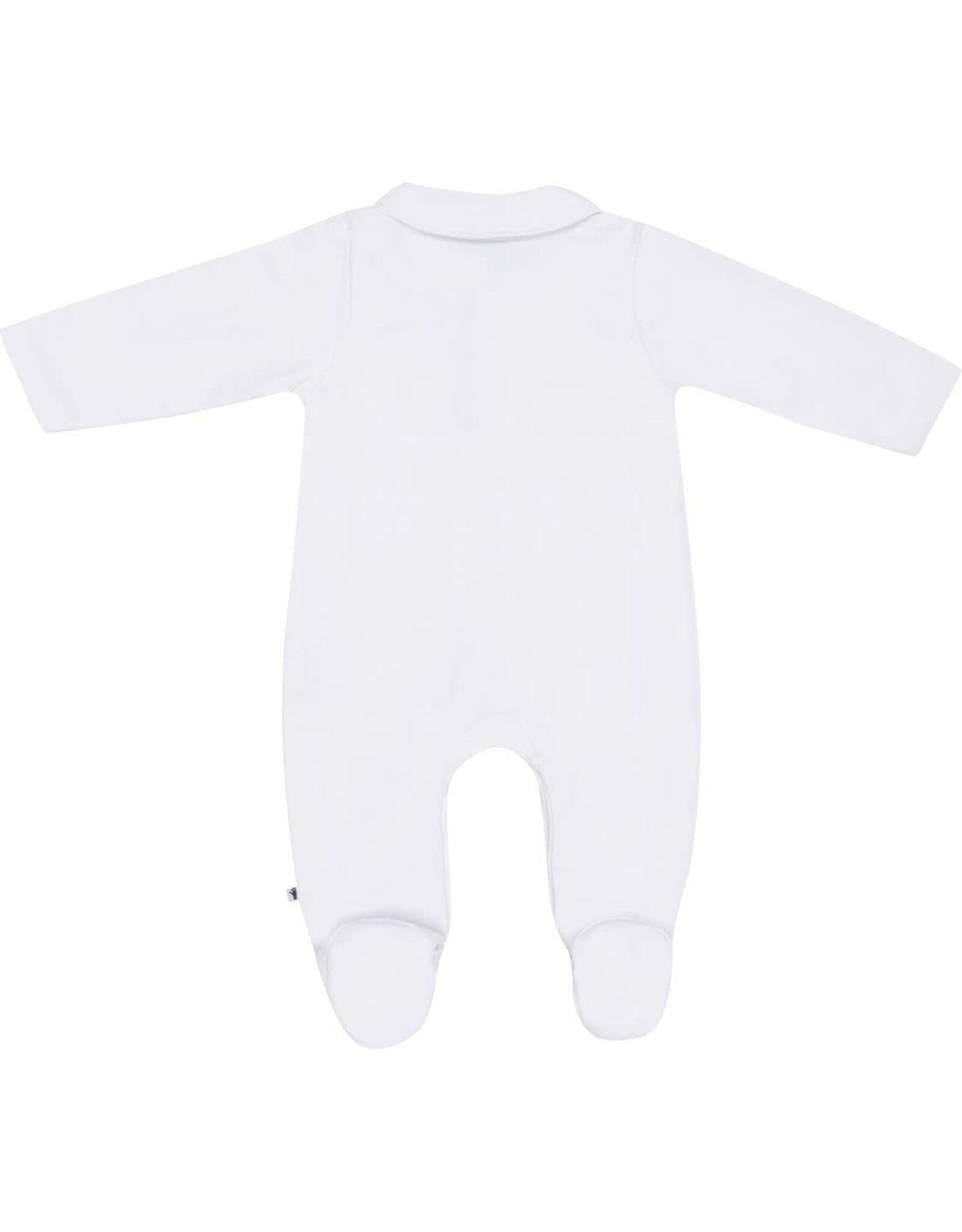 Klein Babygrow with feet White