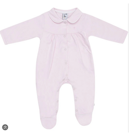 Klein Babygrow with feet Baby Pink