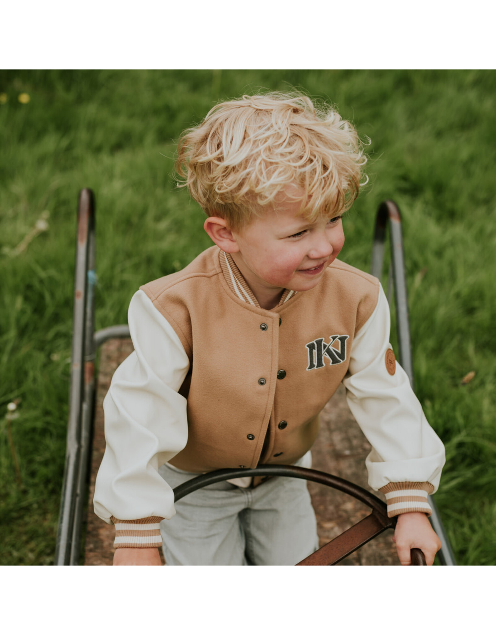 Koko Noko Jacket Dark sand ss26