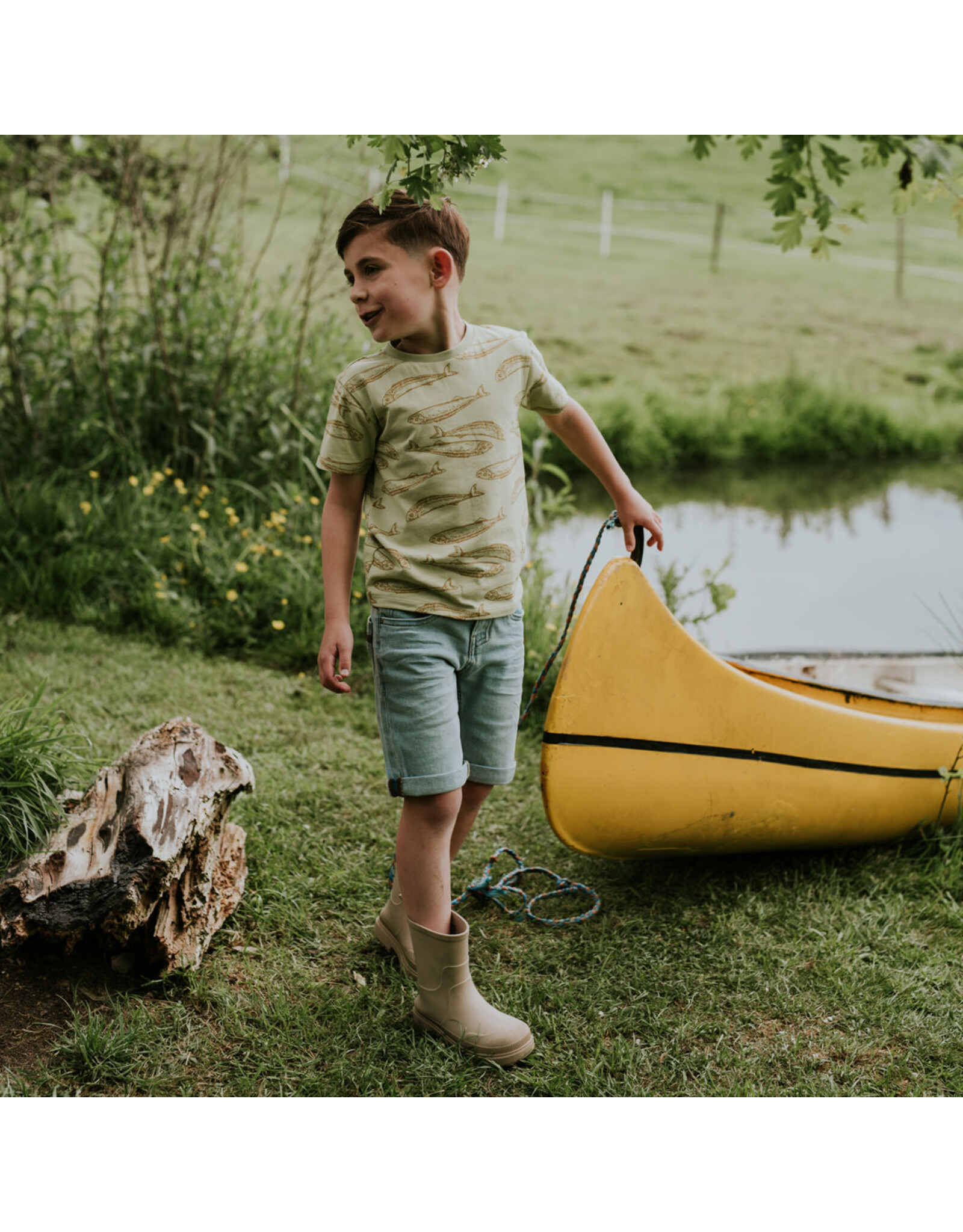 Koko Noko Jeans shorts, loose fit Bluejeans ss26