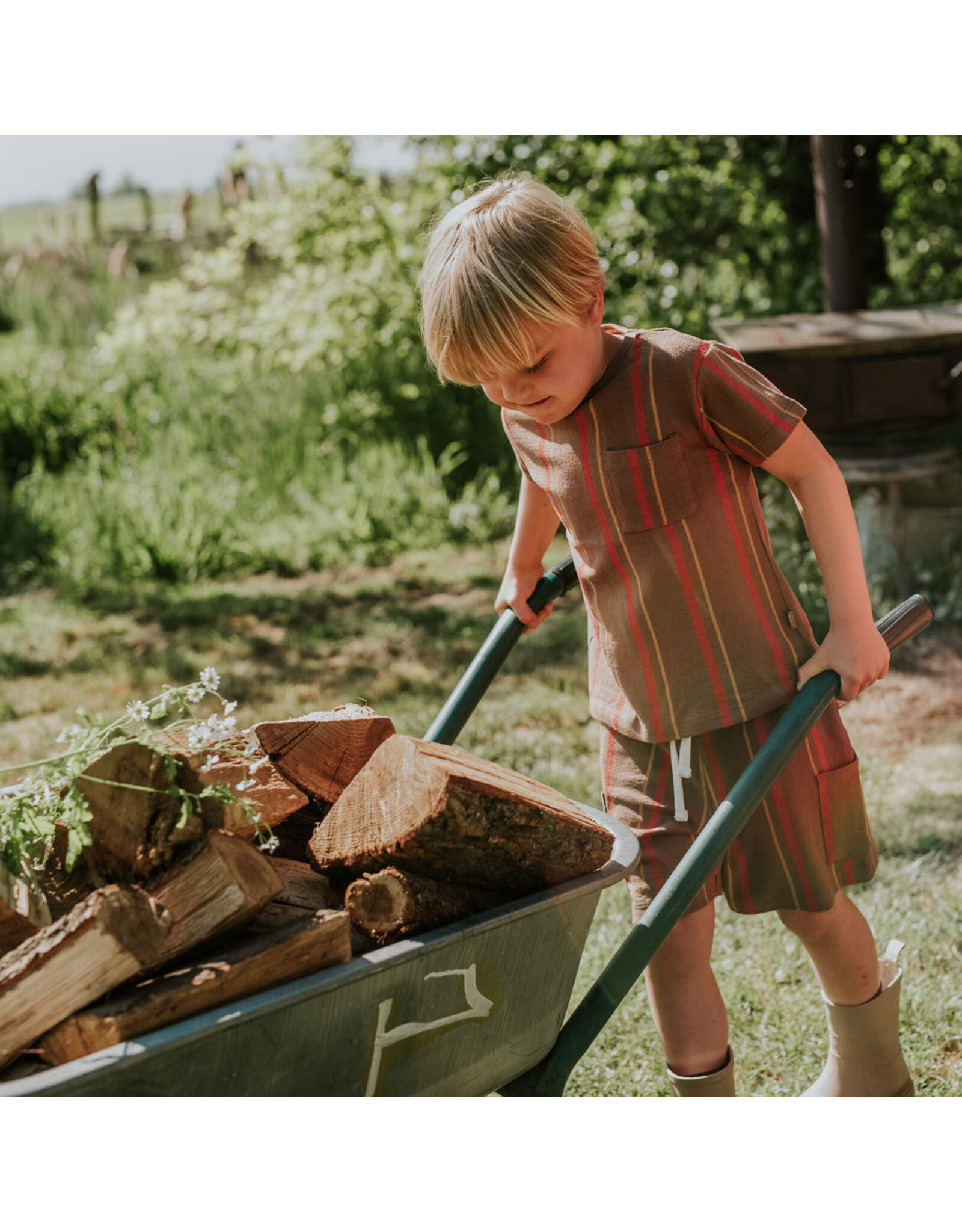 Koko Noko Jogging shorts, cargo Brown ss26