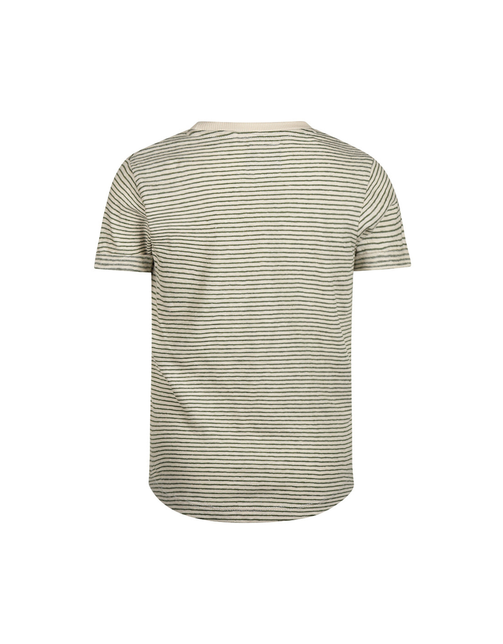 Koko Noko T-shirt long back Olive ss26