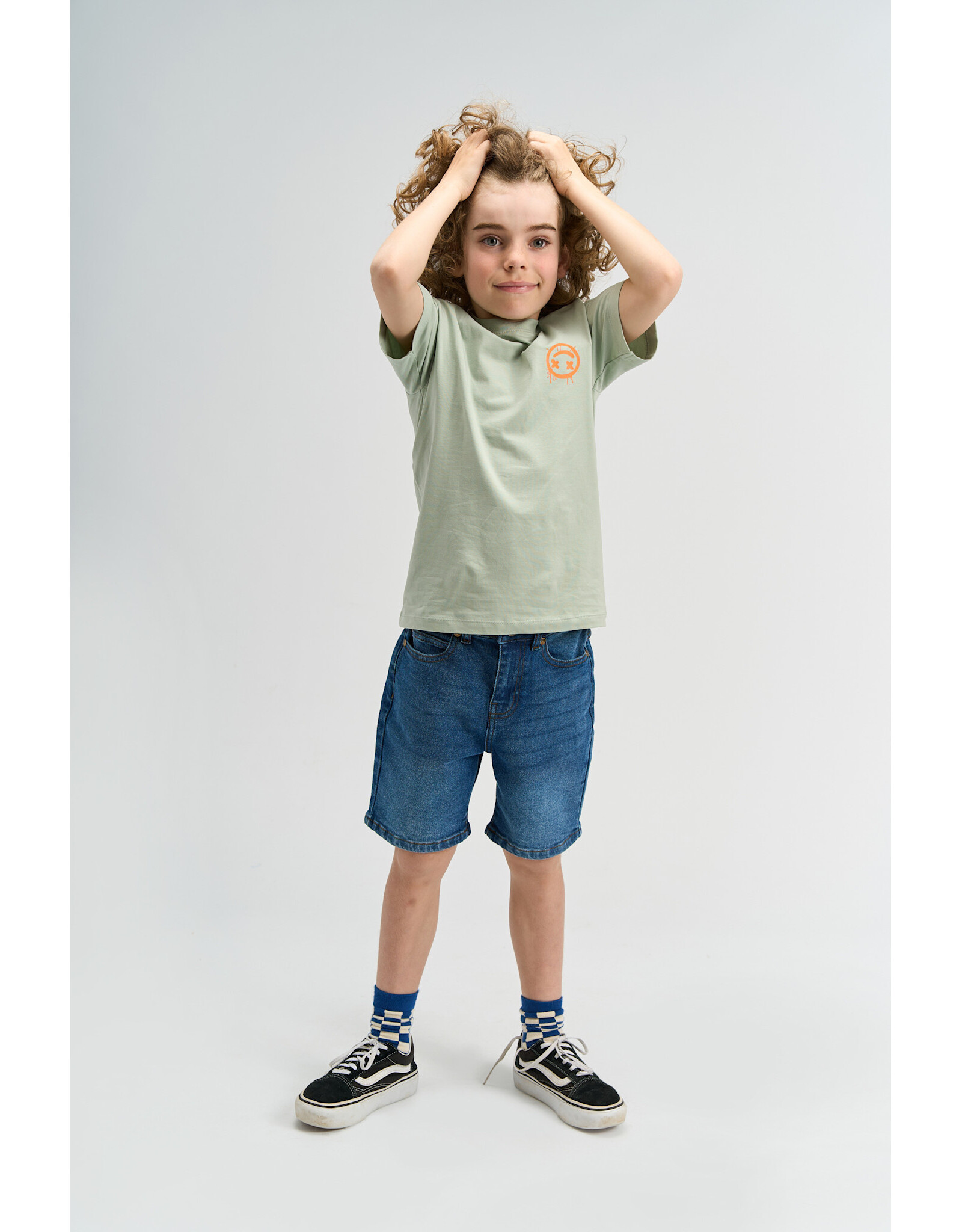 THE NEW TNSander S_S Tee Aqua gray