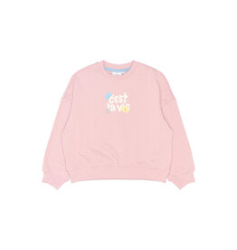 THE NEW TNSandy OS Sweatshirt Silver Pink