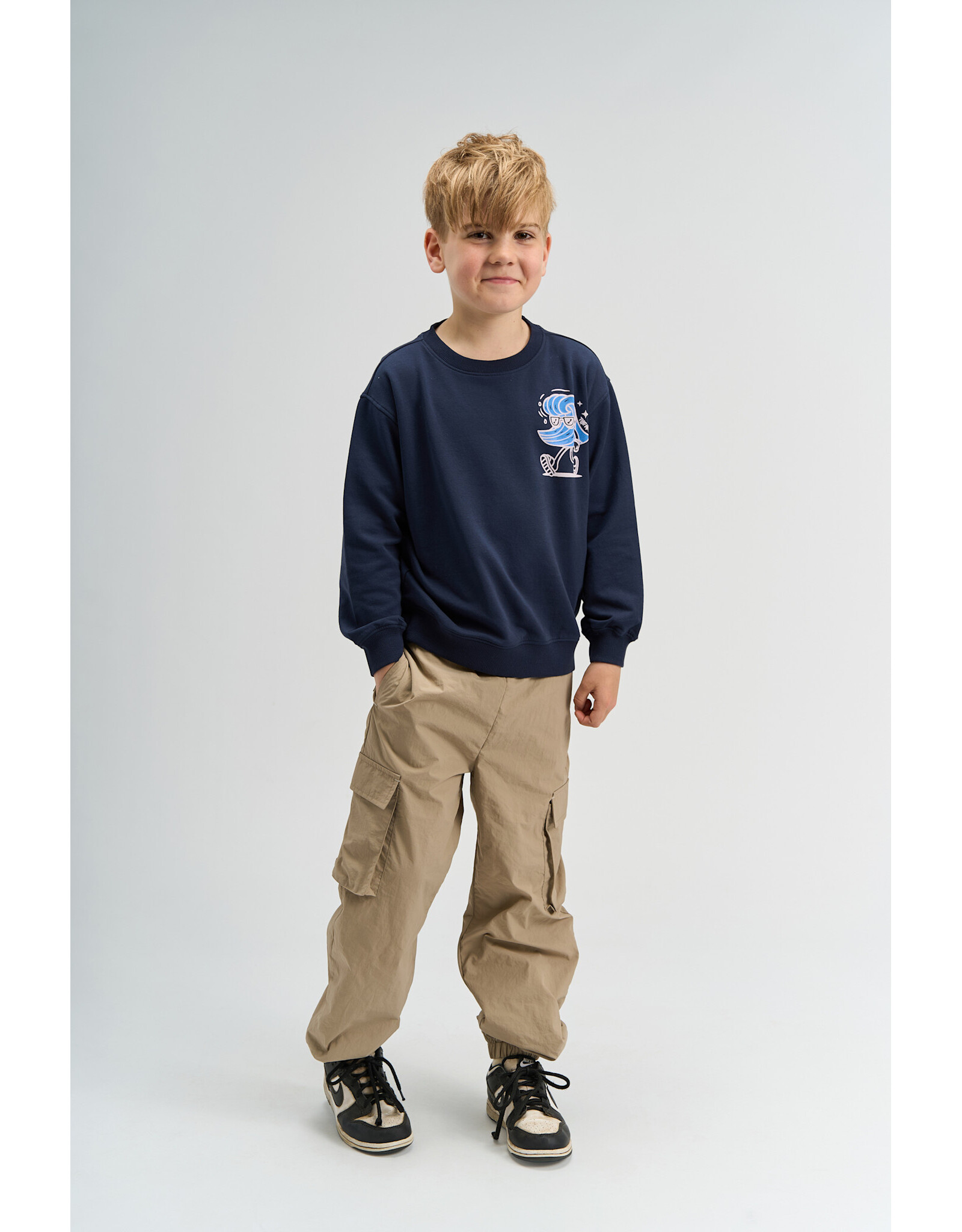 THE NEW TNSeth OS Sweatshirt Navy Blazer