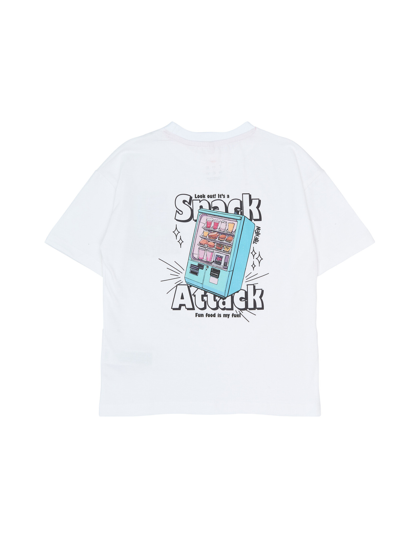 THE NEW TNSnack OS S_S Tee Bright White