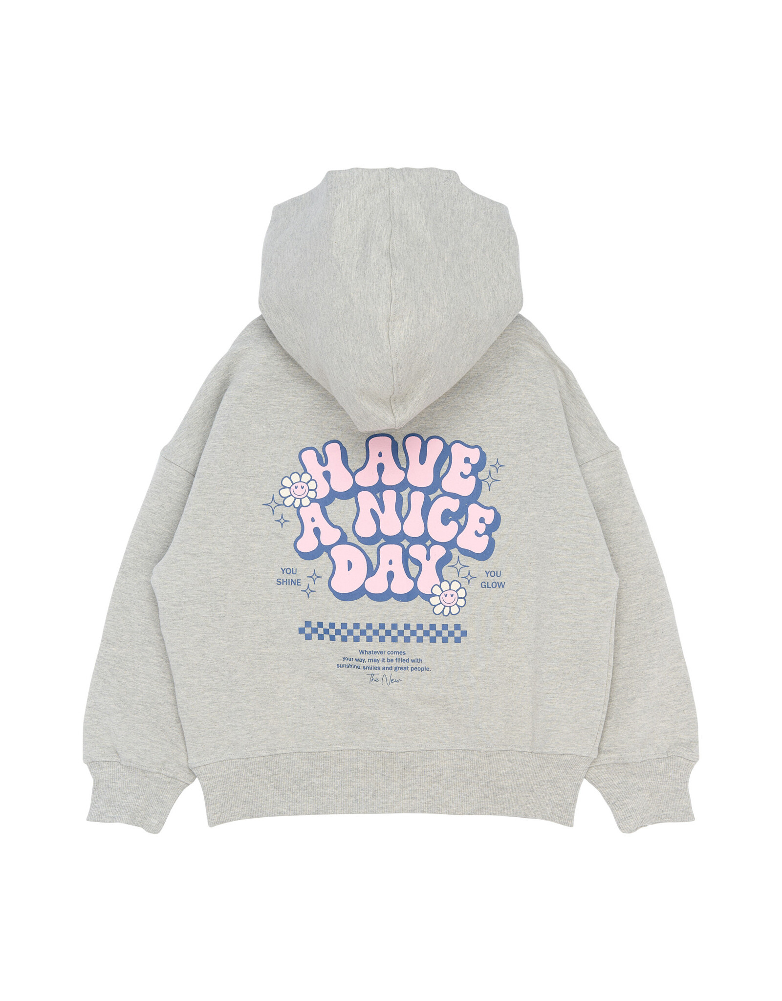 THE NEW TNSoffi OS Hoodie Light Grey Melange