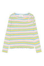 THE NEW TNStella L_S Rib Tee Multi Striped
