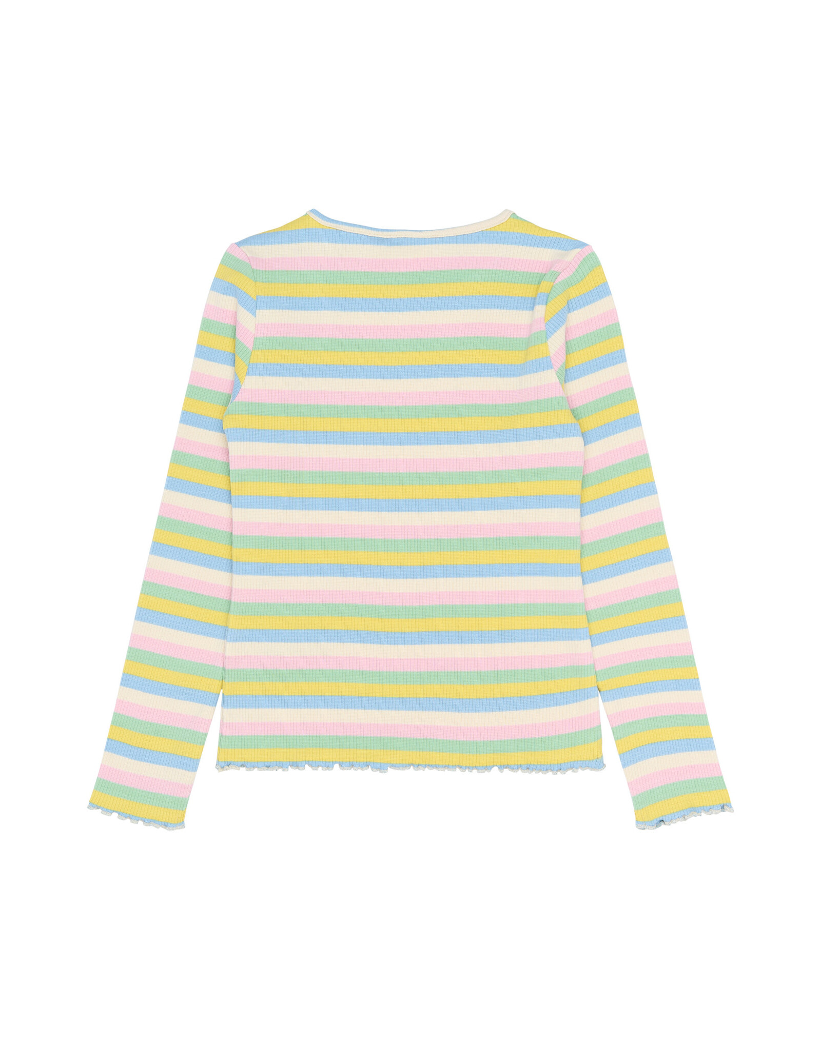 THE NEW TNStella L_S Rib Tee Multi Striped