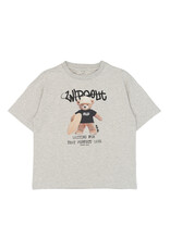 THE NEW TNTeddy OS S_S Tee Light Grey Melange