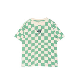 THE NEW TNTiago OS S_S Tee Créme De Menthe Check